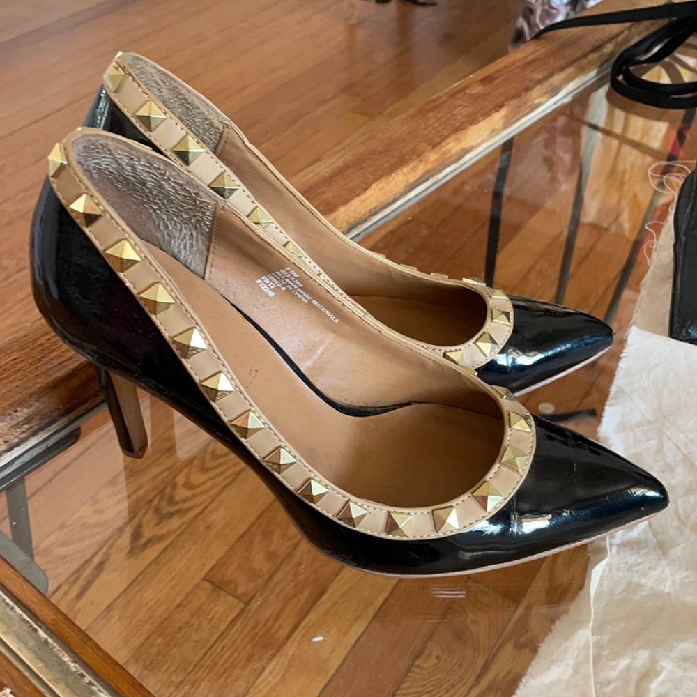 Black and Nude Heels